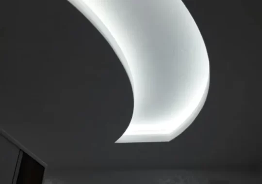 alçıpan led tavan antre modeli